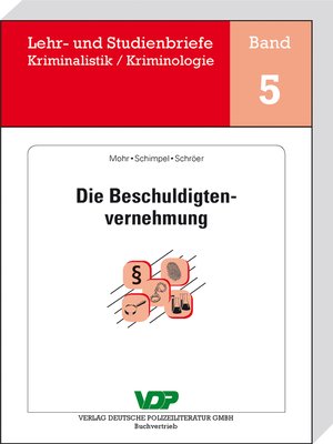 cover image of Die Beschuldigtenvernehmung